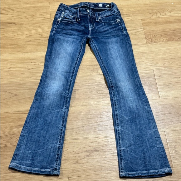 Miss Me Boot Cut JK8476B Girls Jeans Sz.10 - Picture 1 of 7
